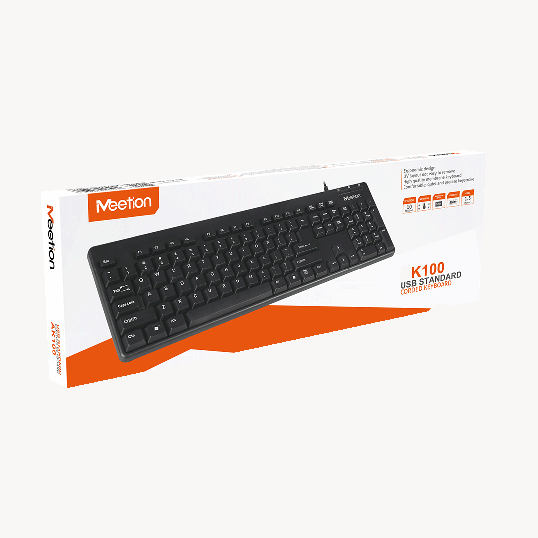 Meetion K100 Desktop Wired Keyboard